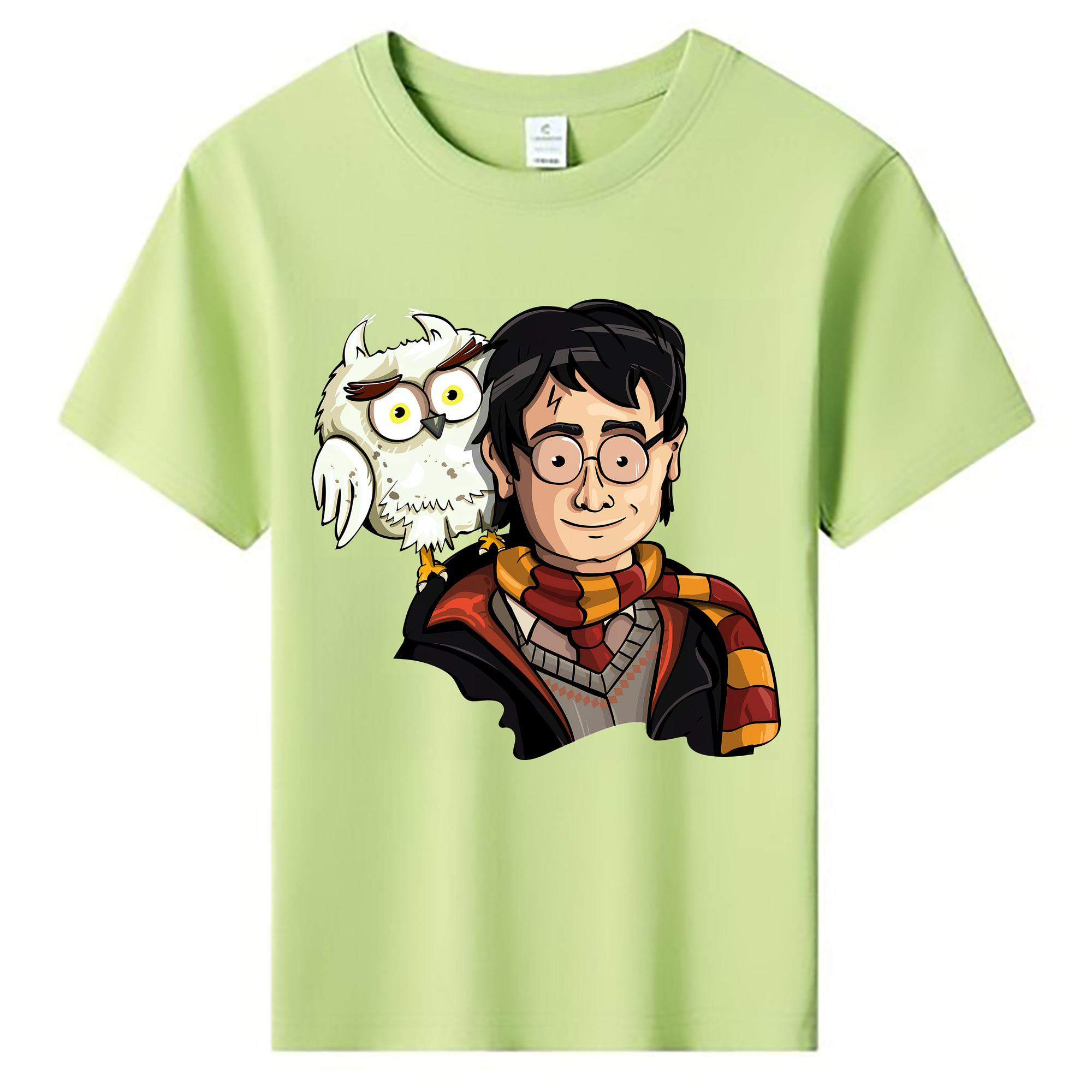 （画像用） Harry Potter ハリー・ポッターシリーズ 綿100％キッズTシャツ（フロントプリント）